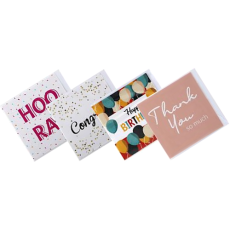 Mini Greeting Cards - 5 Pack Assorted